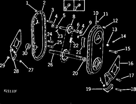 john deere chain case diagram